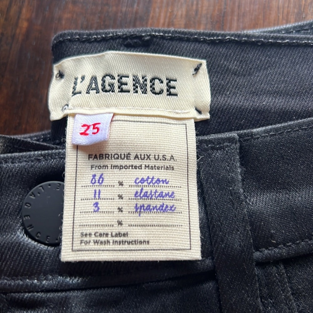 L’Agence Alexia High Rise Crop Cigarette Jean NWT - Picture 3 of 7
